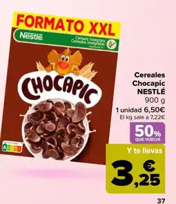 Carrefour NESTLÉ Cereales Chocapic oferta