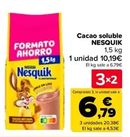 Carrefour NESQUIK Cacao soluble oferta