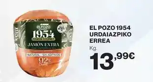 El Corte Inglés Elpozo - el pozo 1954 urdaiazpiko errea oferta