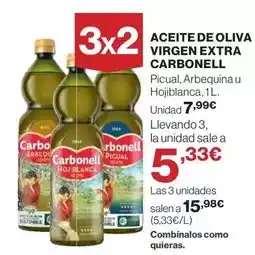 El Corte Inglés Carbonell - aceite de oliva virgen extra oferta