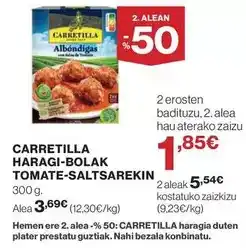 El Corte Inglés Carretilla - haragi-bolak tomate-salt oferta