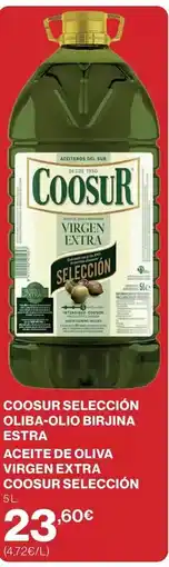 El Corte Inglés Coosur - seleccion oliba-olio birjina oferta