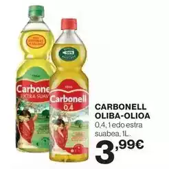 El Corte Inglés Carbonell - oliba-olioa oferta