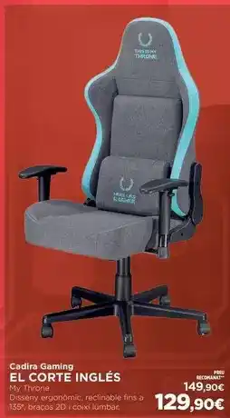 El Corte Inglés El corte inglés - cadira gaming oferta