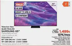 El Corte Inglés Samsung - televisor neo qled miniled oferta