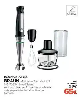 El Corte Inglés Braun - batedora de ma oferta