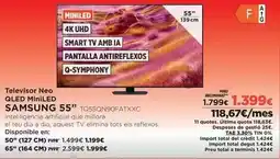 El Corte Inglés Samsung - televisor neo qled miniled oferta