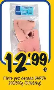 Cash Fresh Filete pez espada barea oferta