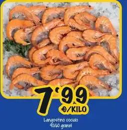 Cash Fresh Langostino cocido granel oferta
