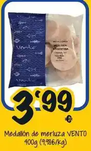 Cash Fresh Vento - medallon de merluza oferta