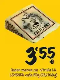 Cash Fresh Leyenda - queso mezcla cur c/trufa oferta