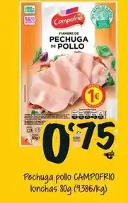 Cash Fresh Campofrío - pechuga pollo oferta