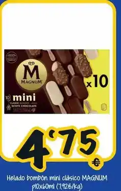 Cash Fresh Magnum - helado pombon mini clasico oferta