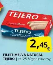Supermercados MAS Tejero - filete melva natural oferta
