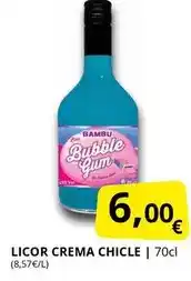 Supermercados MAS Licor crema oferta