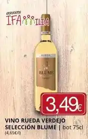 Supermercados MAS Blume - vino rueda verdejo seleccion oferta
