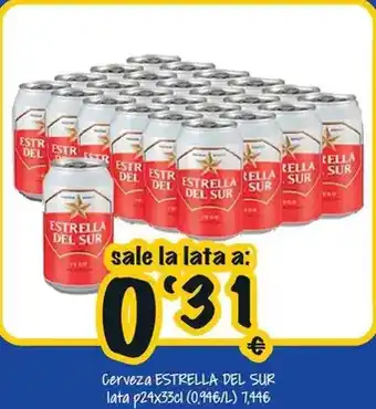Cash Fresh Estrella del sur - cerveza oferta