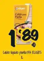 Cash Fresh Ifa eliges - caldo liquido paella oferta