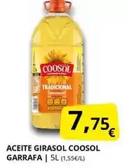 Supermercados MAS Coosol - aceite girasol oferta