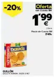 BM Supermercados Gullón - galleta de clara oferta