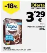 BM Supermercados Nestlé - cereales fitness proteina oferta