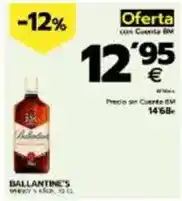 BM Supermercados Bm - ballantines oferta