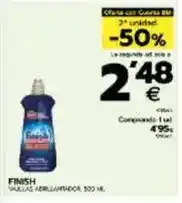 BM Supermercados Finish - vajillas abrillantador oferta