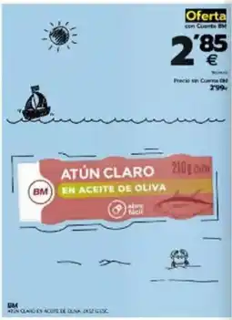 BM Supermercados Bm - atún claro en aceite de oliva oferta