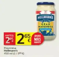 Consum Hellmann's - mayonesa oferta