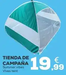 Kiwoko Summer vibes - tienda de campaña oferta