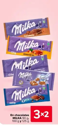 Carrefour MILKA En chocolates oferta