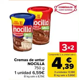Carrefour NOCILLA Cremas de untar oferta