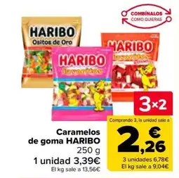 Carrefour HARIBO Caramelos de goma oferta