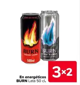 Carrefour BURN En energéticos oferta