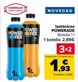 Carrefour POWERADE Isotónicos oferta