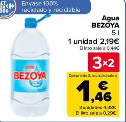 Carrefour BEZOYA Agua oferta