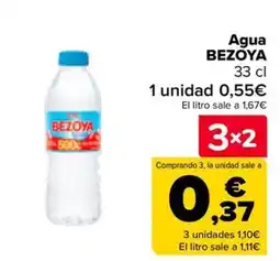 Carrefour BEZOYA Agua oferta