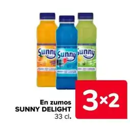 Carrefour SUNNY DELIGHT En zumos oferta