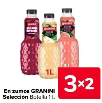 Carrefour GRANINI En zumos Selección oferta