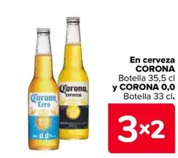 Carrefour CORONA En cerveza oferta
