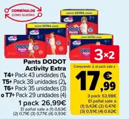 Carrefour DODOT Pants Activity Extra oferta