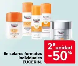 Carrefour EUCERIN En solares formatos individuales oferta