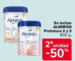 Carrefour ALMIRÓN En leches Profutura 2 y 3 oferta