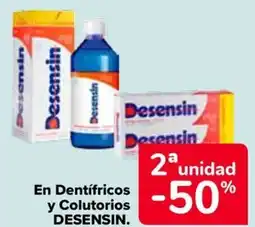 Carrefour DESENSIN En dentifricos y colutorios oferta