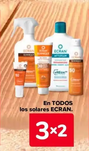 Carrefour ECRAN En todos los solares oferta