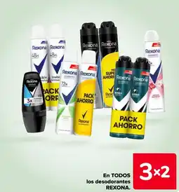 Carrefour REXONA En todos los desodorantes oferta