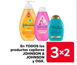 Carrefour JOHNSON En todos los productos capilares johnson & y ogx. oferta
