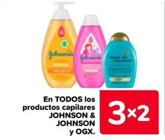 Carrefour JOHNSON En todos los productos capilares johnson & y ogx. oferta