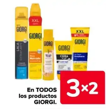 Carrefour GIORGI En todos los productos oferta
