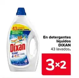 Carrefour DIXAN En detergentes líquidos oferta